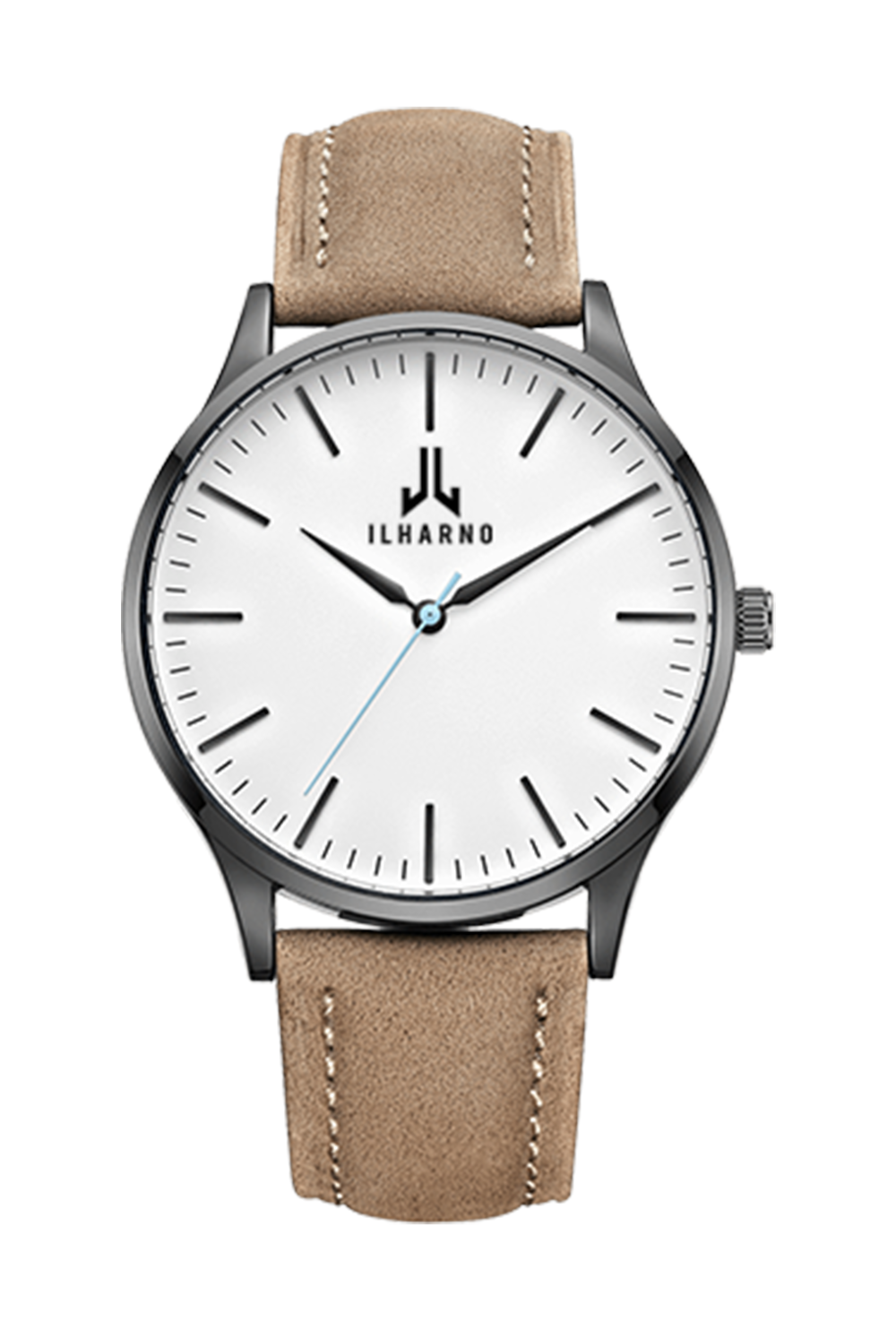 Tan Leather Classic - White Black